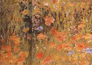 Robert William Vonnoh Poppies oil on canvas